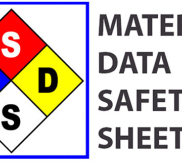 برگه‌های اطلاعات ایمنی مواد (MSDS) که امروزه معمولاً به عنوان برگه‌های داده ایمنی (SDS) نامیده می‌شود، اسناد ضروری هستند که اطلاعات دقیقی در مورد مواد، از جمله خطرات، روش‌های جابجایی و اقدامات اضطراری ارائه می‌دهند.